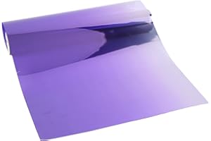 Car Sun Strip Visor Film, KIMISS Windshield Sun Visor Strip Heat Block Windshield Shade DIY Stickers Waterproof Universal for Vehicle (Purple)