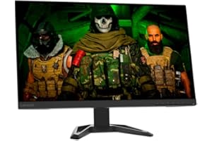Lenovo G27q-30 | 27" WQHD monitor gamingowy, 2560 x 1440, 165 Hz, 350 nitów, czas reakcji 1 ms, HDMI, DisplayPort, AMD Radeon FreeSync, regulacja wysokości, kolor czarny