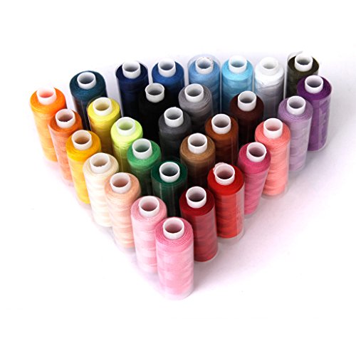 Polyester Nähen Quilten Themen 40S / 2 Packung mit 30 Spulen Assorted Farben - 4