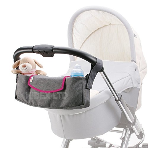 Diago UK -Deluxe Stroller Organiser - Pink