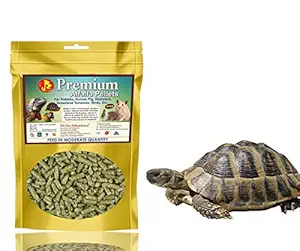 Pet Care International (PCI) Alfalfa Pellets for Grassland Tortoises, Rich in Vitamins D, Minerals & Calcium (400grm)