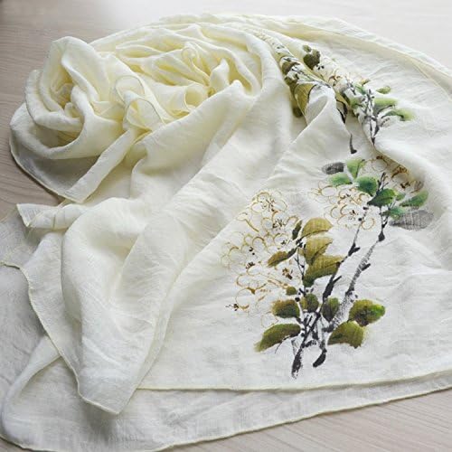 Pear rain - Clear Creek original China wind hand-painted silk scarves shawls summer painting large silk