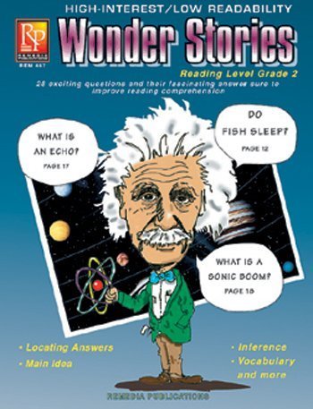 Remedia Publications Wonder Stories 2nd Gr Reading Level by REMEDIA PUBLICATIONS