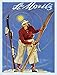 Produktbild Ski - St. Moritz Vintage Blechschild Nostalgieschild - Grösse 15x20 cm