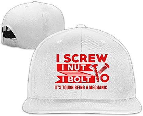 FDG3 Baseball Caps I Screw I Nut I Bolt Unisex Adjustable Snapback Baseball Hats Caps 3D Printed Hip Hop (Many Colors)
