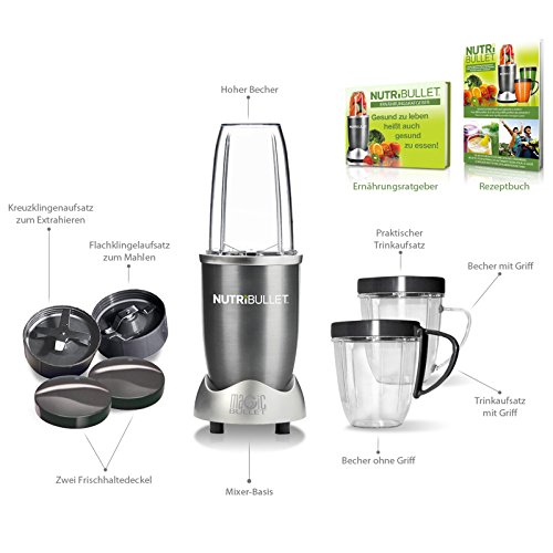NutriBullet NBR-1240M Extraktor Basis-Set - 2