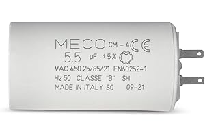STEYCO Condensador 5.5 µF para persianas SOMFY Motor con conexión de 2,8mm - 1 año de garantía (1)