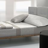 Tolrà T4110 - Juego de sábanas, 3 piezas, 50% algodón, 50% poliéster, para cama de 180 cm, color beige