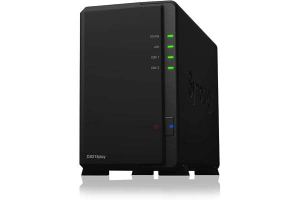 Synology DS218play 2 Bay Desktop NAS Enclosure