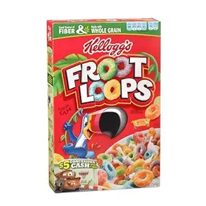 Kelloggs Froot Loops Cereal 12.2 Oz Box