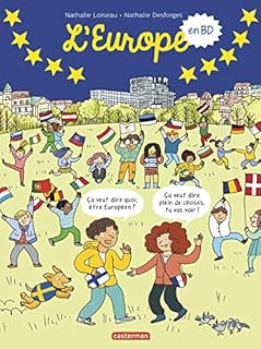 jaquette livre L'Europe en BD