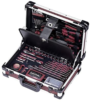 Kraftwerk KW 3944 Coffret à outils professionnels en aluminium 123 pièces