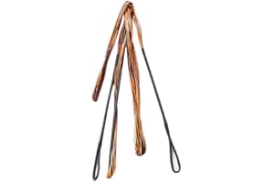 SHARROW Cuerda de Arco Tiro con Arco Vuelo Rápido 60 "62" 66 "68" 70 "Cuerda de Arco de Dacron Reemplazo Hecho A Mano 16 Hebras para Arco Recurvo Arco Largo Arco Tradicional