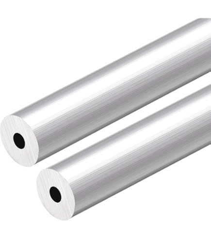 DMiotech Lot De 3 (8mm Od X 4mm Id) Tube Rond En Aluminium 6063 De 300mm De Longueur Pour La Construction De Cadres De Machines Et Projets Diy
