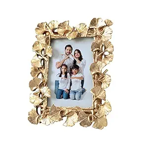 Paper Plane Design Premium Luxury Table Picture Frames (GOLD LEAVES)