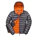 Produktbild SKINFOX Snow-Bird, Isolationsjacke, Steppjacke, warme Freizeitjacke,titanium-orange (2XL)