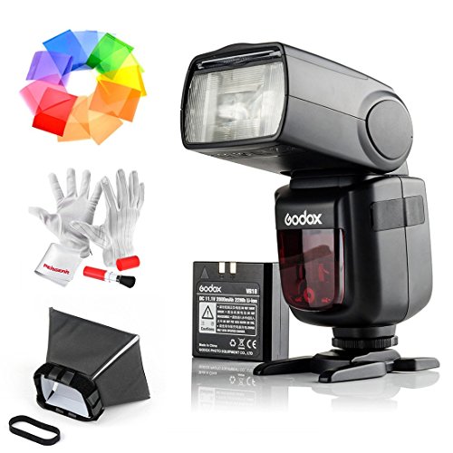 Godox Ving V860II-S Blitzgeräte 2.4G GN60 TTL HSS 1/8000s mit Akku Kamera Flash Speedlite für Sony DSLR Cameras A77II A7RII A7R A58 A99 ILCE6000L ILDC --mit Pergear Reinigung Set Godox Ving V860II-S Blitzgeräte 2.4G GN60 TTL HSS 1/8000s mit Akku Kamera Flash Speedlite für Sony DSLR Cameras A77II A7RII A7R A58 A99 ILCE6000L ILDC --mit Pergear Reinigung Set
