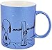 Produktbild Peanuts Tasse Snoopy & Schröder, ca. 200ml-metallic, 0122156 Kaffeetasse, Porzellan, blau 12 x 8.5 x 9.5 cm