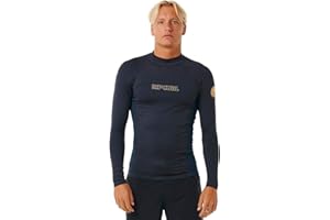 Rip Curl Dawn Patrol UPF 50+ Performance Long Sleeve Rashguard Maillot dermoprotecteur Homme