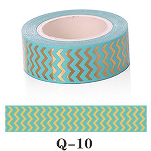 outflower 3pcs Vintage Decorative Washi Cinta para Manual Diario DIY   lbum Pegatinas Scrapbooking Color Aleatorio