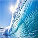 Produktbild Fototapete, 3D-Motiv The Deep Blue Sea Surf Ocean Waves, 400cm(W) x280cm(H)-8 Stripes