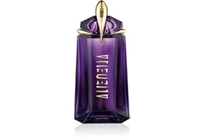 MUGLER Alien Eau de Parfum per Donna, Ambrato, Legnoso e Floreale, Casherman, Ambra e Gelsomino, Fragranza Straordinaria, Mistica e Senza Tempo, Ricaricabile