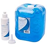 HEALTHLIFE Ultrasound Gel 5 Litres with refill bottle - Blue