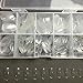 Bluelans® 500pcs Clear Oval Full Cover False Nails False Nail Art Tips