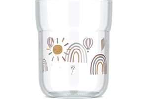 Mepal - Kubek dla dzieci Mio - od 9 miesięcy - nadaje się do mycia w zmywarce - nie zawiera BPA - 250 ml - Sunshine & Rainbow
