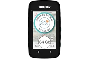 TwoNav Cross Plus (64 GB) + Mapa 1 Provincia de España IGN Topo 1:25.000, GPS con Pantalla 3.2 Pulgadas para MTB, Ciclismo, Trekking o Senderismo