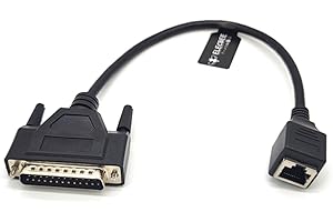 ELECBEE Eleccbee ilda al cable de red db25 al enchufe femenino RJ45 (0,3 metros)