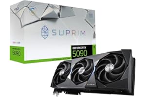 MSI GeForce RTX 5090 32G SUPRIM SOC Graphics Card - RTX 5090 GPU, 32GB GDDR7 (28Gbps/512-bit), PCIe 5.0, Boost Clock up to 2580 MHz, DLSS 4 - HDMI 2.1b, DisplayPort 2.1b