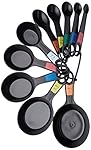Kitchen Craft Plastic Measuring Cups and Spoons (Set of 10)