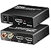 Produktbild 4 K HDMI Splitter 1 x 2 mit HDMI Audio Extractor + optische und R/L Audio Output Stromversorgung Splitter 1 in 2 out Signal Verteiler unterstützt 3D 4 Kx2 K für Apple TV PS4 Xbox One DVD Blu-ray Player HD TV Projektor