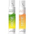 Secret Temptation Te Amo Sparkle and Breeze No Gas Perfume Body Spray for Women, Pack of 2 (120ml each)