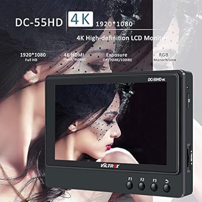 VILTROX DC-55HD 5 5 Inch Camera Monitor Full HD 1920x1200 DSLR Field Video Monitor Support 4K HDMI Signal VILTROX DC-55HD 5 5 Inch Camera Monitor Full HD 1920x1200 DSLR Field Video Monitor Support 4K HDMI Signal