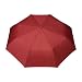 FabSeasons Maroon/Red Stripes 3 Fold Fancy Automatic Umbrella for all Weather RS.499.00