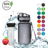 ✔ CONFÍA EN LA CALIDAD ORIGINAL - Su botella de agua número 1 en Amazon. Más de 3000 críticas de clientes de 5 estrellas verificadas hablar por SÍ MISMOS. Únase a la familia 720°DGREE y comparta su experiencia única de beber con miles de clientes entusiastas. Ya sea yogui, ama de casa, motociclista, manager, bomba o crossfitter - TODOS quieren la "uberBottle". Dimensiones: botella de Ø 6,6 cm, x altura 14,3 cm, altura de la tapa 4 cm, altura total: 16,9 cm, peso: 135g.