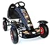 Produktbild JOY 4KiDS Kinder pedal go kart, fahrzueg, pedal go cart, rubber air inflatable tyres 5-10 yrs (black)