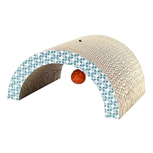 Icegrey – Rascador para Gatos y Gatos, cartón Corrugado