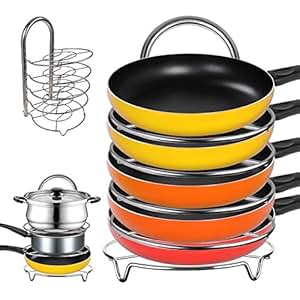 Pfanne Topf Organizer, ISWEES Topfhalter Deckelhalter