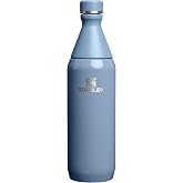 Stanley 1913 All Day Slim Water Bottle 0.6L - Indigo Gloss | Cold for 6 Hours &ndash; Ice Cream for 11 Hours &ndash; BPA-Free Thermal Wat