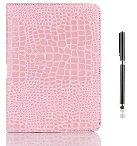 inShang Hülle für Samsung Galaxy Tab 4 10.1 Tablet Case Cover for 10 inch Galaxy Tab 4 T530 and T531 (2014 released), Edles PU Leder Tasche Hülle Skins Schutzhülle, + inShang Logo hochwertigen Stylus Eingabestift Stift