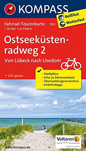 Download Ostseeküstenradweg 2 - von Lübeck nach Usedom: Fahrrad-Tourenkarte. GPS-genau. 1:50000. (KOMPASS-Fahrrad-Tourenkarten, Band 7031) Download Ostseeküstenradweg 2 - von Lübeck nach Usedom: Fahrrad-Tourenkarte. GPS-genau. 1:50000. (KOMPASS-Fahrrad-Tourenkarten, Band 7031)