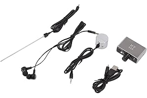 PLPLAAOO Water Leak Detector, Water Pipe Leakage Detector, Hy 929 Water Pipeline Leak Detector Plumbing Engineering Leak Detection Device, Water Pipeline Detection Tool, for Home, Bedrooms, Kitchen