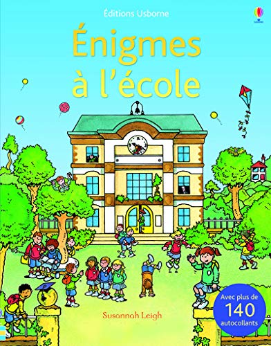 Enigmes à l'école - Autocollants Usborne Enigmes à l'école - Autocollants Usborne
