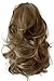 PRETTYSHOP 14" & 110g Hair Piece Ponytail Extension Straight Light Curled Nature Looking Heat-Resisting Different Colors (dark blonde H102_25)
