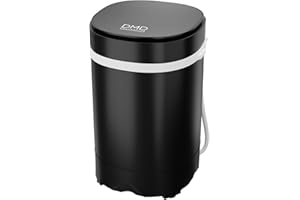 DMD Collective – Portable Washing Machine, 2-In-1 Single Tub Washer Spin Dryer 3KG Wash/2KG Spin & Timer Functions Compact Washing Machine for Students, Motorhomes, Households