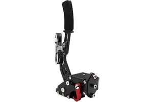 MERISHOPP® 14-Bit Aluminum Alloy Pc Handbrake Usb Handbrakes Clamp For Racing Games Black [video game]|Video Games & Consoles|Video Game Accessories|Controllers & Attachments