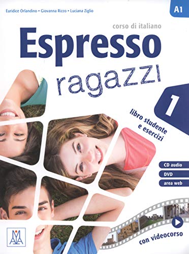 ESPRESSO RAGAZZI 1 AL + CD AUDIO + DVD: Libro studente e esercizi + CD audio + DVD 1: Vol 2